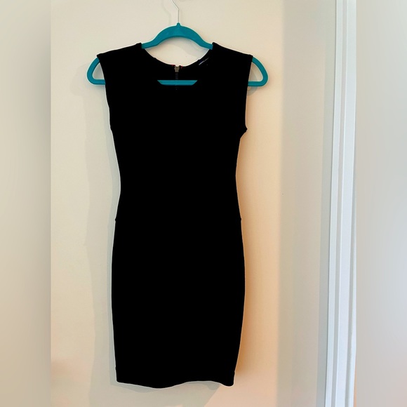 French Connection Black Bodyshape Dress - Picture 1 of 2